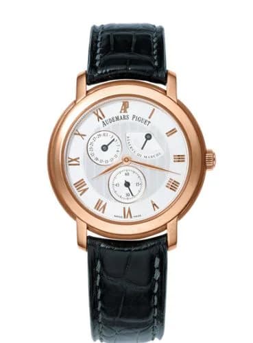 Jules Audemars Small Seconds & Power Reserve Pink Gold / Silver