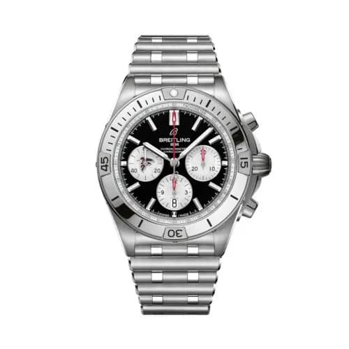 Chronomat B01 42 NFL Atlanta Falcons / Rouleaux