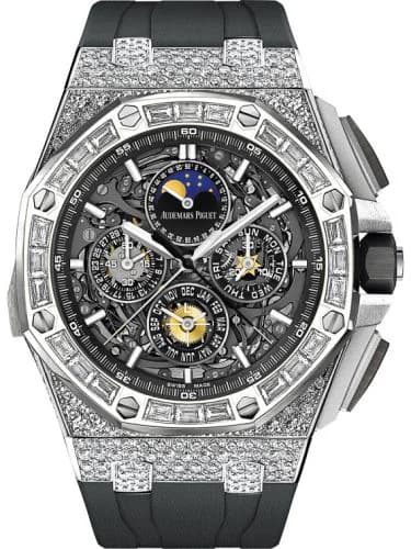 Royal Oak OffShore Grande Complication White Gold / Baguette / Skeleton