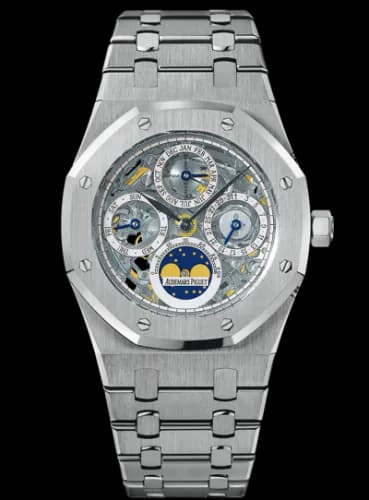 Royal Oak Perpetual Calendar Openworked Platinum