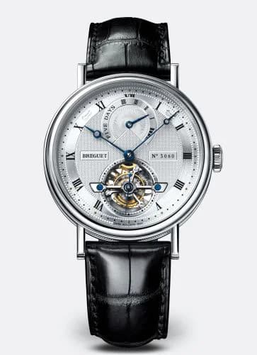 Tourbillon Five Days Platinum / Silver