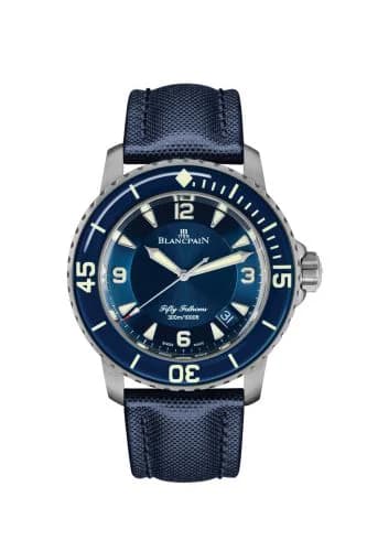 Fifty Fathoms Titanium / Blue / Sailcloth
