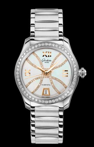 Lady Serenade Stainless Steel / Diamond / MOP - Index Line / Bracelet