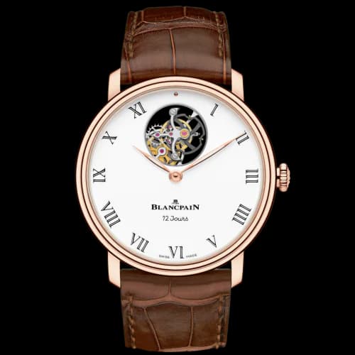 Villeret Tourbillon Volant Une Minute 12 Jours Red Gold