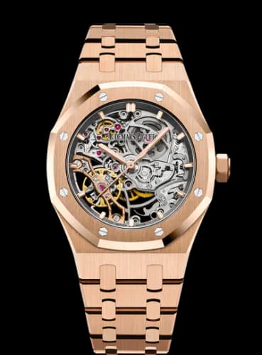 Royal Oak 37 Double Balance Wheel Openworked Pink Gold