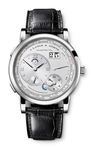 Lange 1 Timezone Platinum / Silver