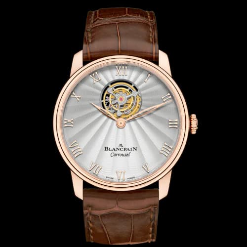 Villeret Carrousel Volant Une Minute Red Gold