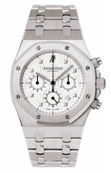 Royal Oak 25960 Chronograph White Gold / Silver