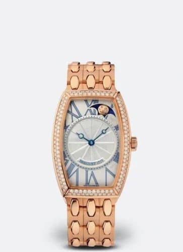 Héritage Moonphase 8861 Rose Gold - Diamond / Silver / Bracelet