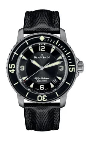 Fifty Fathoms Automatique Titanium / Black / Canvas