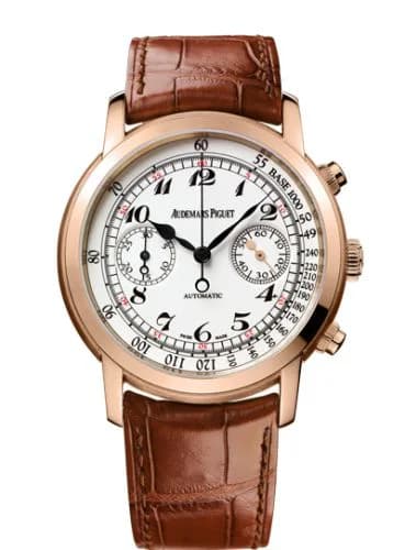 Jules Audemars 26100 Chronograph Pink Gold / White Vintage