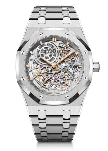 Royal Oak Extra-Thin Openworked Stainless Steel / 50th Anniversary