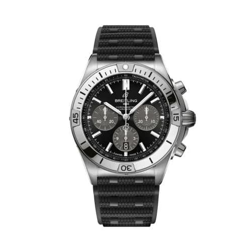 Chronomat B01 42 Stainless Steel / Black / UK