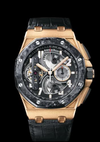 Royal Oak Offshore Tourbillon Chronograph Pink Gold