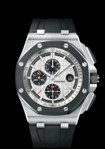 Royal Oak Offshore 44 Stainless Steel / Ceramic / Silver / Rubber