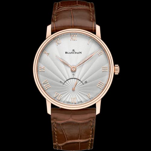 Villeret Ultraplate Seconde Rétrograde Red Gold / Opalin Flinqué