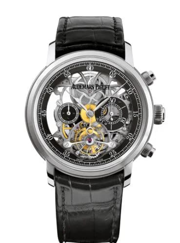 Jules Audemars 26346 Tourbillon Chronograph Openworked White Gold Boutique