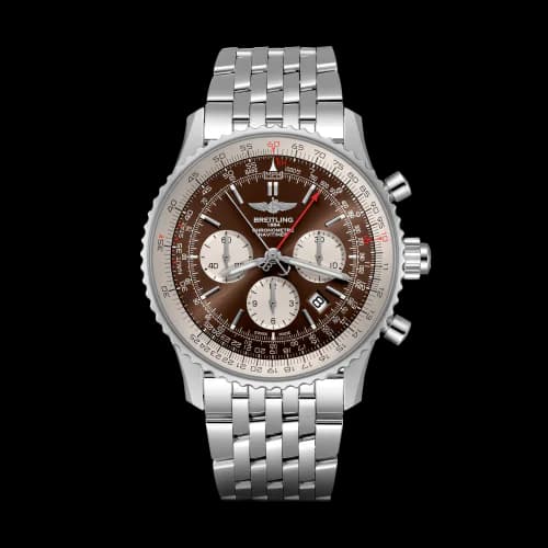 Navitimer Rattrapante Stainless Steel / Panamerican Bronze / Bracelet