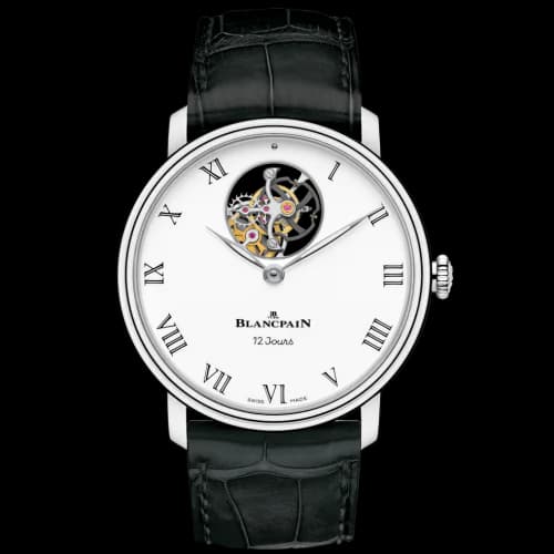 Villeret Tourbillon Volant Une Minute 12 Jours Platinum