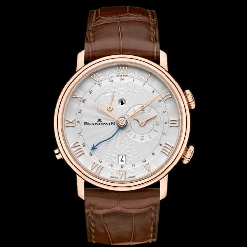 Villeret Réveil GMT Red Gold / Opalin