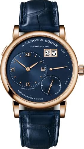 Lange 1 Pink Gold / Blue / 30th Anniversary