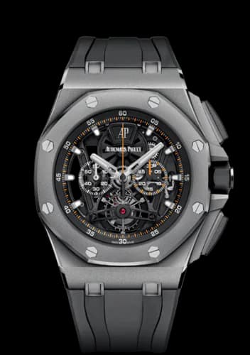 Royal Oak Offshore Tourbillon Chronograph Openworked Titanium / Rubber