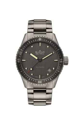 Fifty Fathoms Bathyscaphe Titanium / Grey / Bracelet