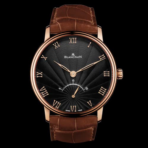 Villeret Ultraplate Seconde Rétrograde Red Gold / Black
