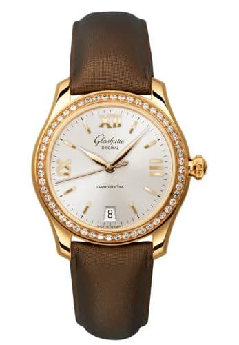 Lady Serenade Rose Gold / Diamond / Silver / Calf - Folding