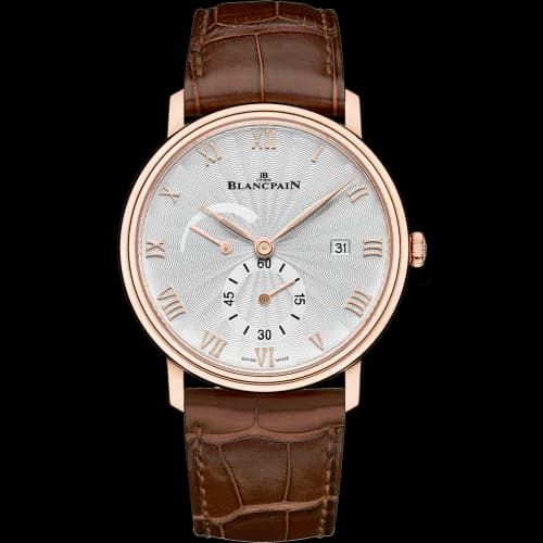 Villeret Ultraplate Power Reserve Date Red Gold / Opaline