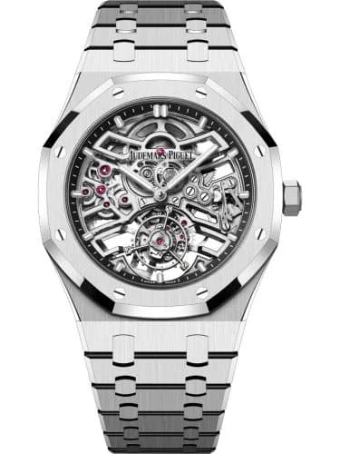 Royal Oak Self-Winding Flying Tourbillon Openworked Stainless Steel / 50th Anniversary