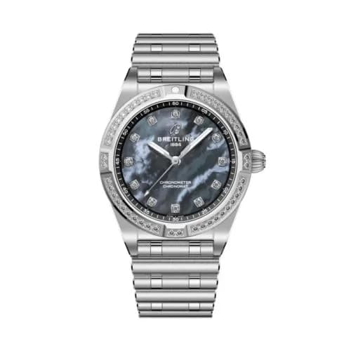 Chronomat 28 Stainless Steel - Diamond / Black MOP