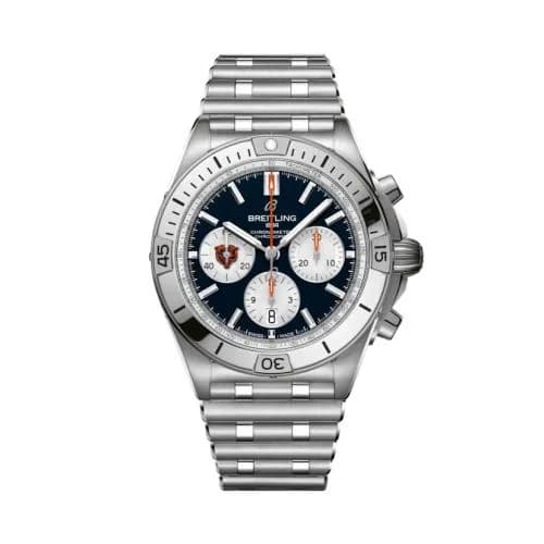 Chronomat B01 42 NFL Chicago Bears / Rouleaux