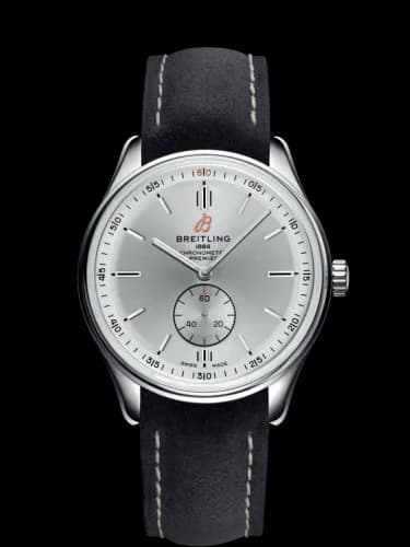 Premier Automatic 40 Stainless Steel / Silver / Nubuck Anthracite / Tang