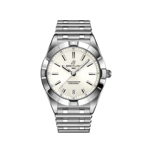 Chronomat 32 Stainless Steel / White / Rouleaux