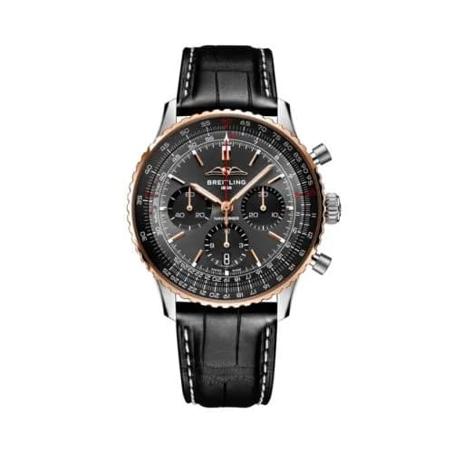Navitimer B01 Chronograph 43 Stainless Steel - Red Gold / USA