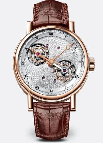 Double Tourbillon Rose Gold / Silver