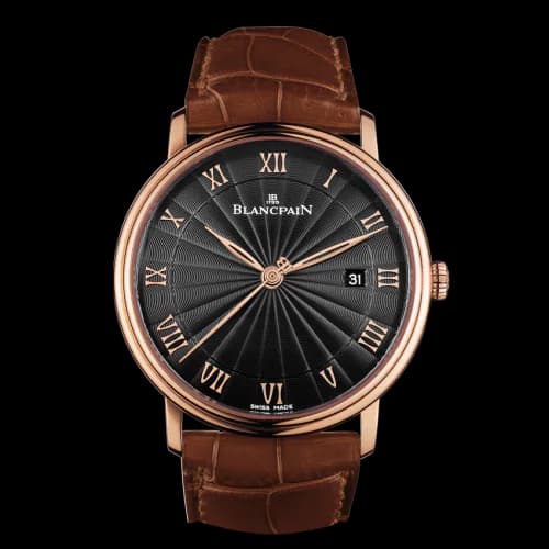 Villeret Ultraplate Automatique 40mm Red Gold / Black