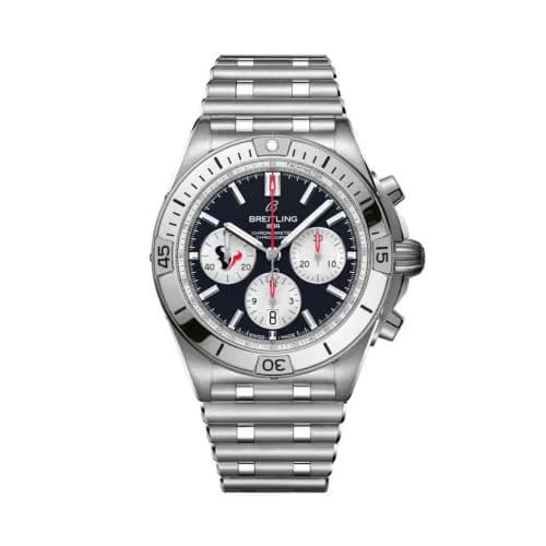 Chronomat B01 42 NFL Houston Texans / Rouleaux