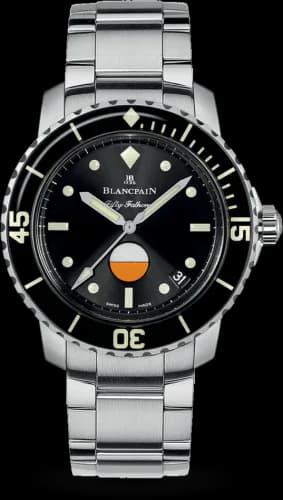 Fifty Fathoms MIL-SPEC Stainless Steel / Black / Bracelet