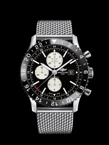 Chronoliner Stainless Steel / Black / Ocean Classic