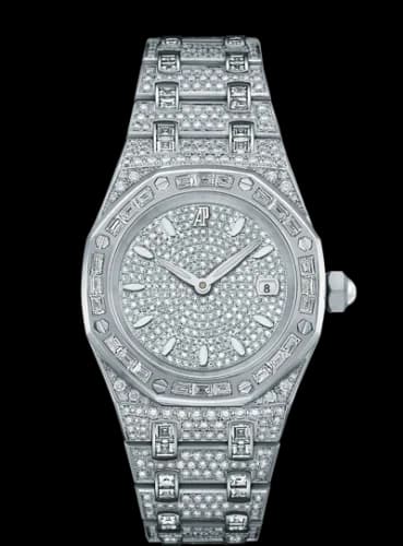 Royal Oak 67604 Quartz White Gold / Diamond / Diamond / Bracelet