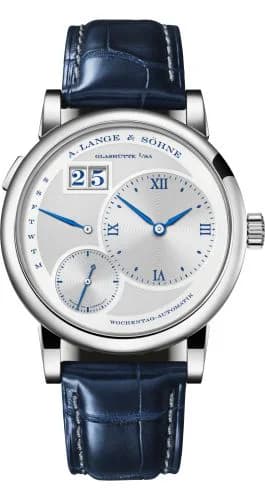 Lange 1 Daymatic White Gold / 25th Anniversary