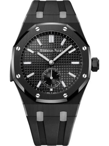 Royal Oak Repeater Supersonnerie Black Ceramic / Black / Rubber