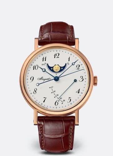 Classique 7787 Moonphase Rose Gold / Grand Feu Enamel