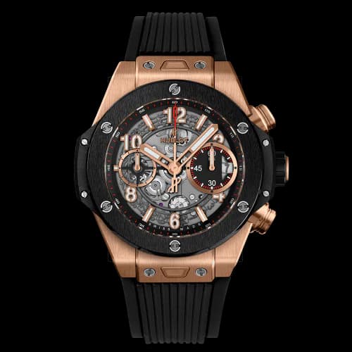 Big Bang Unico 42 King Gold / Ceramic / Black