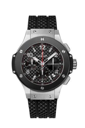 Big Bang Original 41 Stainless Steel - Ceramic / Black / Rubber