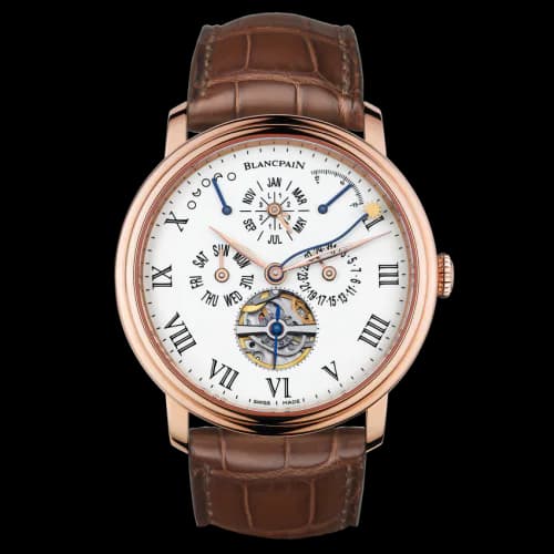 Villeret Équation du Temps Marchante Red Gold