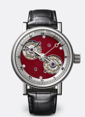 Double Tourbillon Platinum / Red