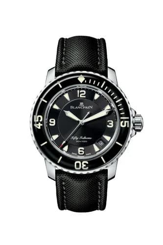 Fifty Fathoms Automatique Stainless Steel / Black / Black Canvas